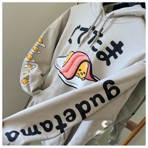 🥚 (NWT) (LIMITED) SANRIO Lazy Egg Bacon Hoodie Foodie Cute Egg Gudetama [L]